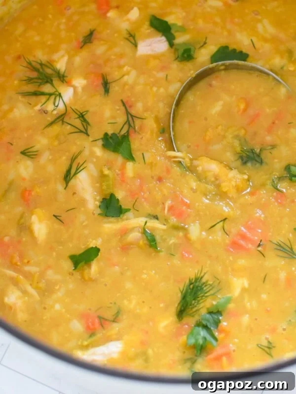 Golden Chicken Potato Comfort 3 Close-up of fresh vegetables and spices for soup preparation.