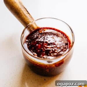 Sweet and Savory Homemade Teriyaki Sauce 6 Teriyaki sauce recipe in a small saucepan.