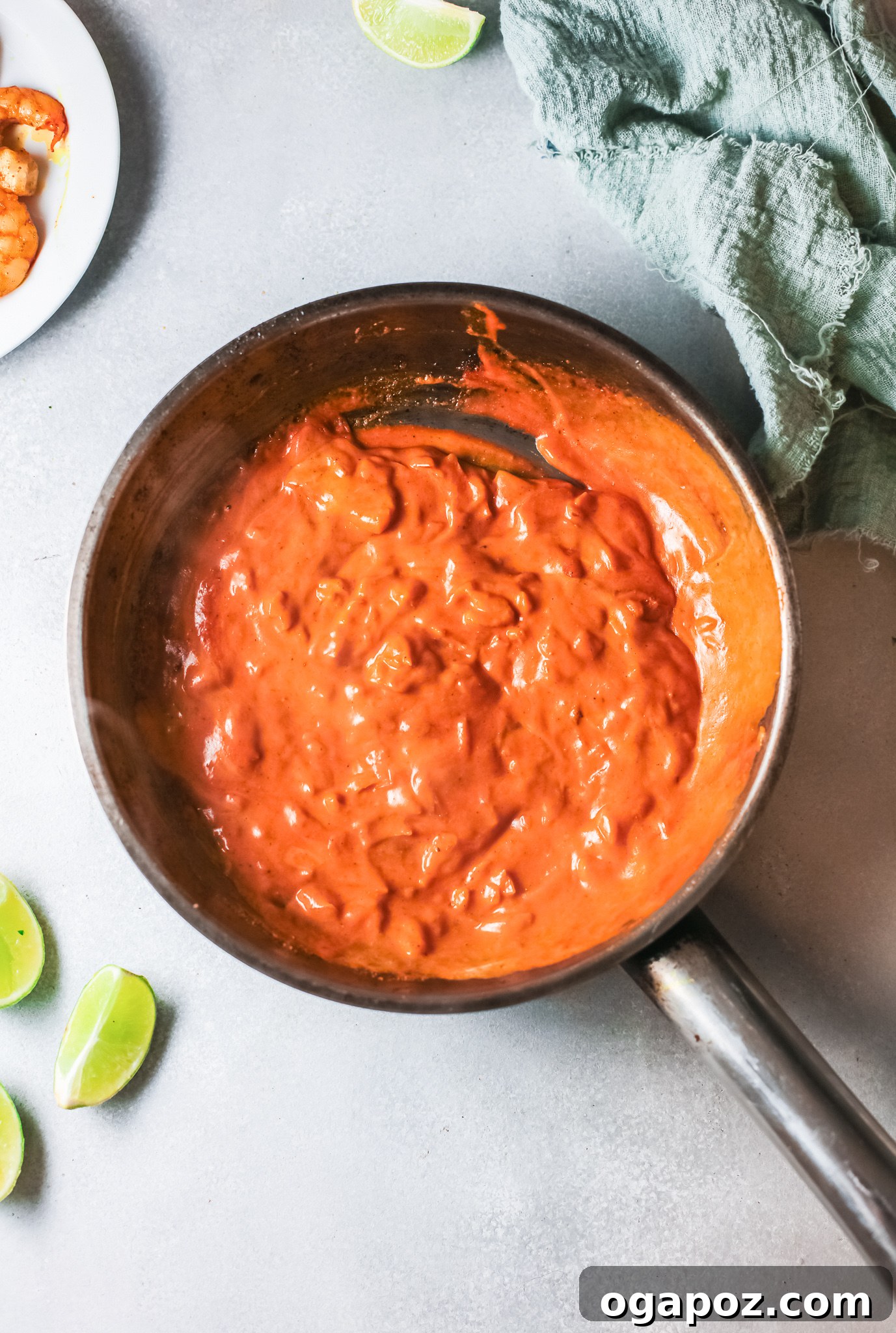 Effortless Shrimp Curry 8 Finished Easy Shrimp Curry Recipe with sauce, ready to serve