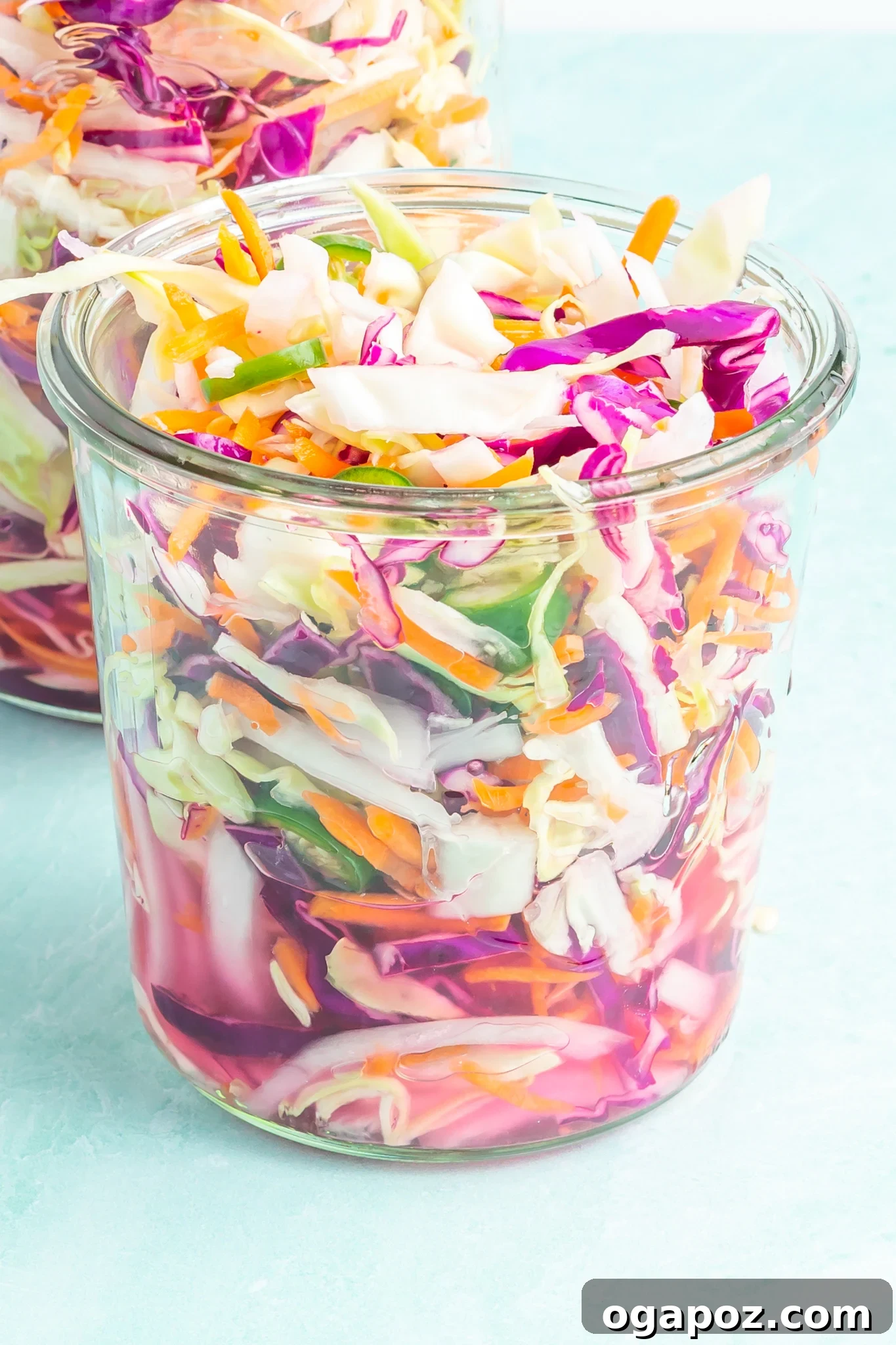 Effortless Salvadoran Curtido 9 My Easy Curtido Recipe in a jar.