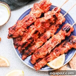 Marinated Lebanese Chicken Skewers 8 Lebanese Chicken Kebabs 1200 x 1200