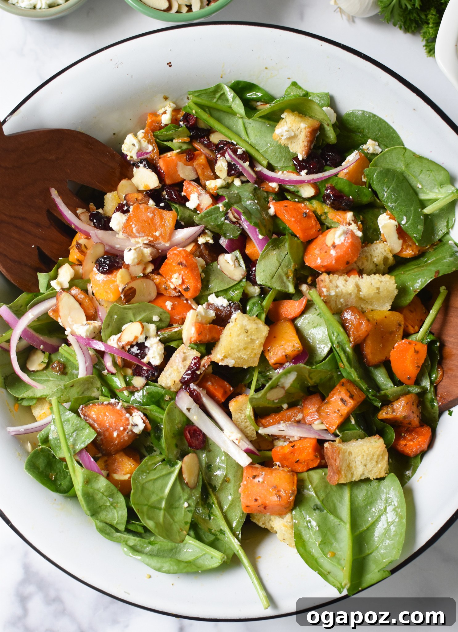 Golden Roasted Vegetable Medley 12 Another perspective of the delicious Roasted Vegetable Salad, highlighting its inviting presentation.