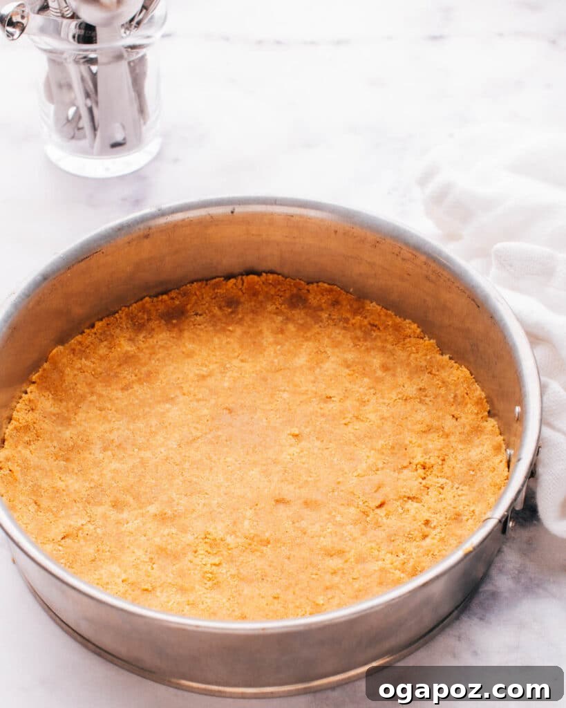 Perfect Homemade Graham Cracker Crust 2 Delicious graham cracker crust perfect for cheesecakes and pies.