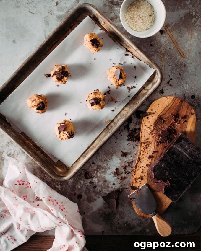 Stacked coconut oatmeal cookies presented beautifully on a plate