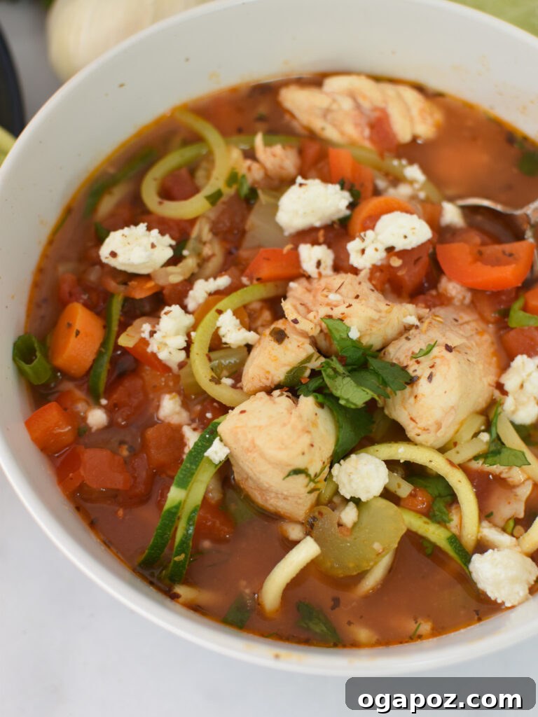 Rustic Mediterranean Fish Soup 6 A serving of Mediterranean Fish Soup in a white bowl, ready to enjoy.