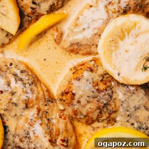 Creamy Crockpot Lemon Chicken