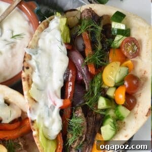 Quick Beef Gyro Wraps 13 Easy Beef Gyros - a vibrant and delicious meal