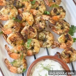 Zesty Greek Shrimp Marinade 11 Greek Shrimp Marinade ready for grilling, 1200 x 1200 resolution.