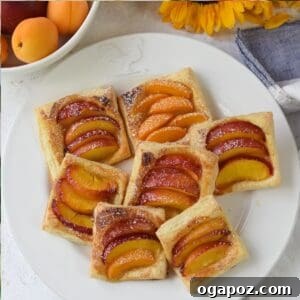 Easy Peach Tart 1200 x 1200