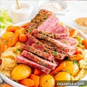 Hearty Baked Corned Beef and Cabbage 2 Baked Corned Beef and Cabbage 1200 x 1200