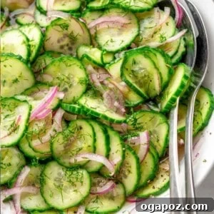 Cucumber Onion Salad