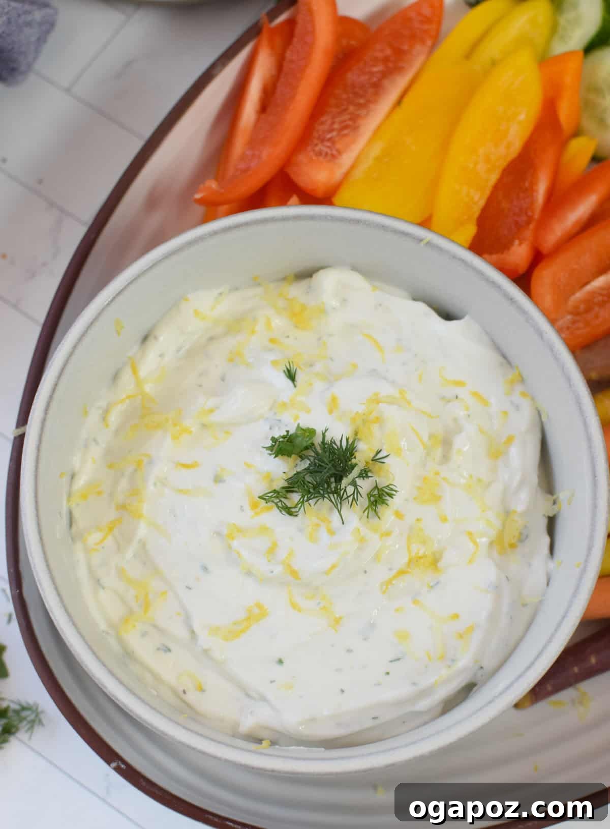 Whipped Cottage Cheese lemon garlic