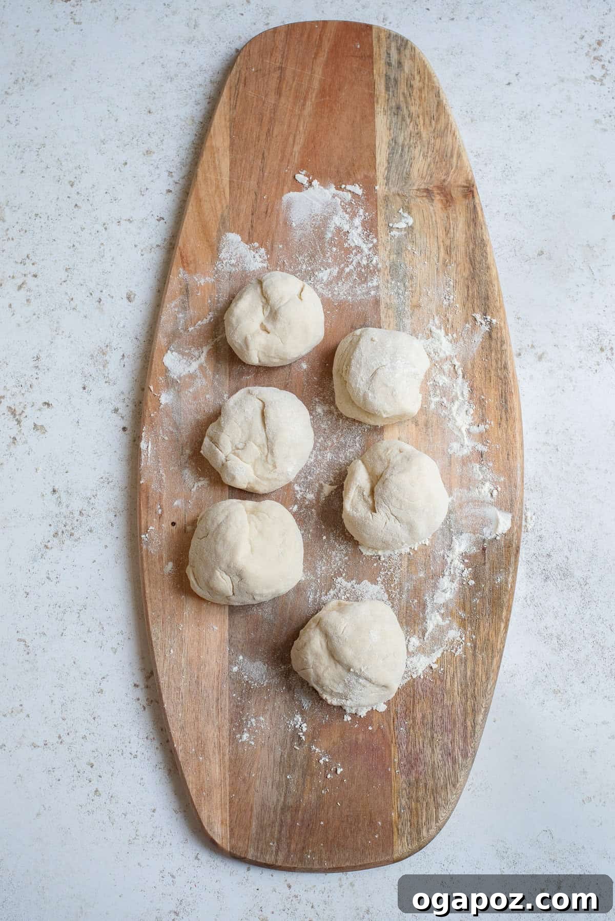 Foolproof Homemade Naan 9 Easy Homemade Naan dough portioned