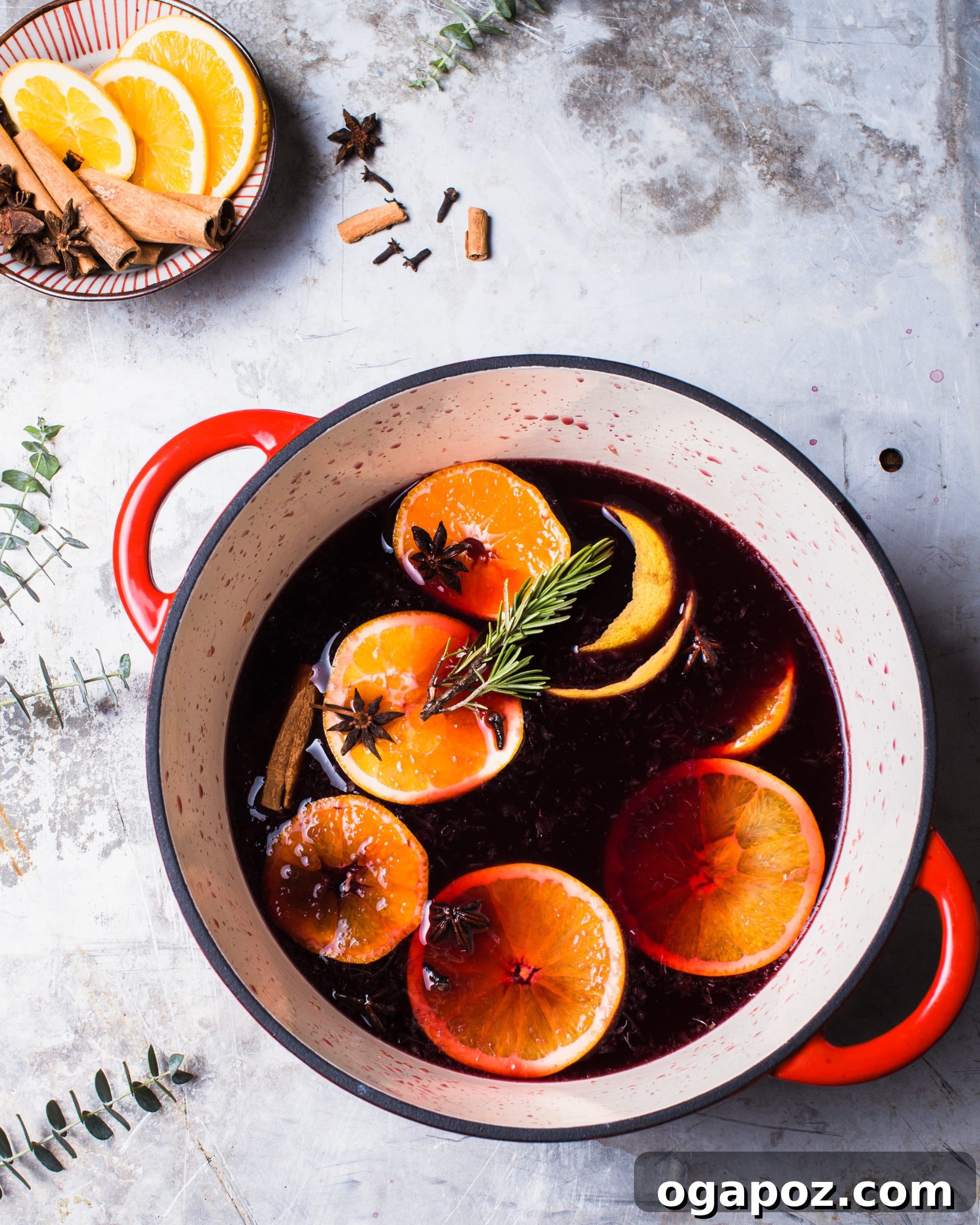 Zesty Winter Warmer 2 Spiced Citrus Mulled Wine Recipe