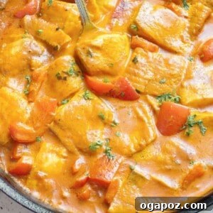 Delicious Coconut Fish Curry in a bowl, ready to eat.