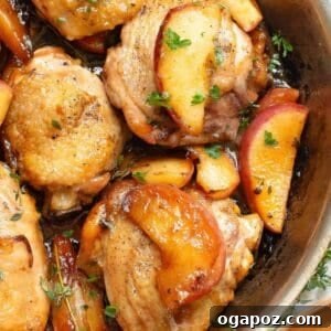 Skillet Apple Cider Chicken recipe card image