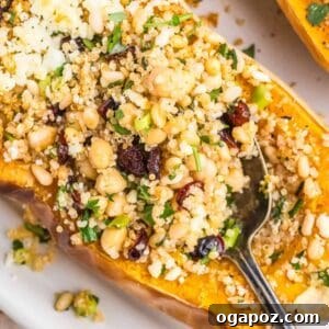 Flavorful Mediterranean Stuffed Butternut Squash Boats 13 Mediterranean Stuffed Butternut Squash, a visually appealing dish