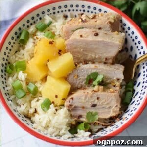 Slow Cooker Pineapple Pork Loin recipe image