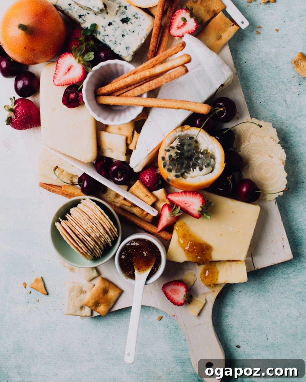 Luscious Stone Fruit Sangria 3 Summer Cheeseboard with Castello Cheeses and Stone Fruit Sangria