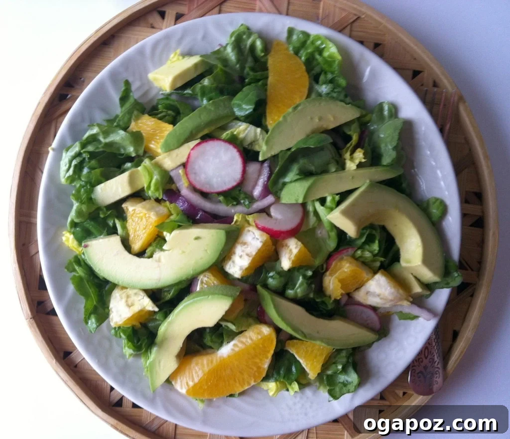 Zesty Orange Avocado Butter Lettuce Salad 4 Butter Lettuce Salad