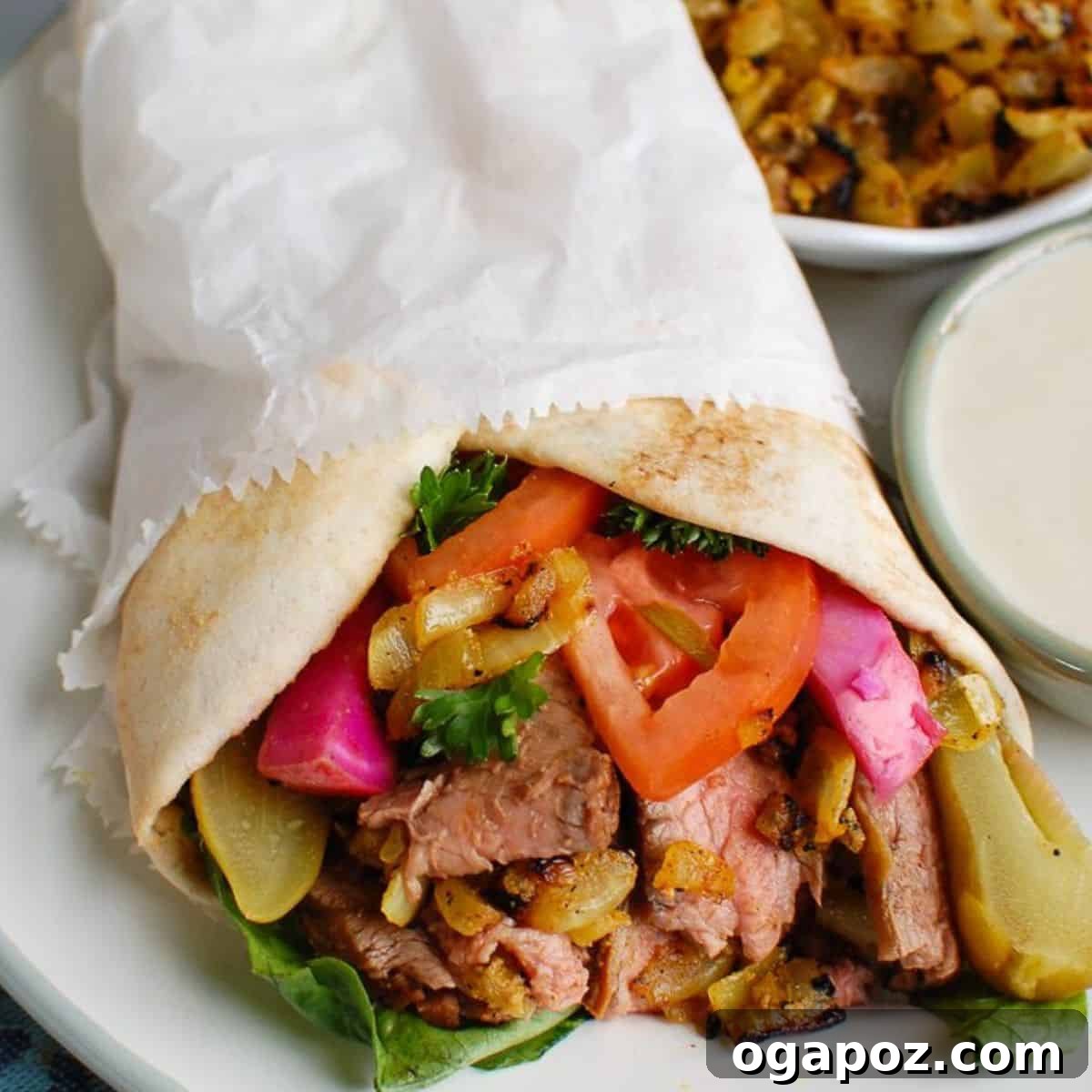 Tender Beef Shawarma slices