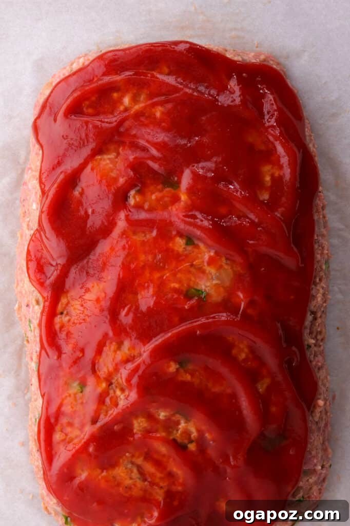 The Meatloaf Recipe That Turns Haters Into Fanatics 8 meatloaf covered with ketchup