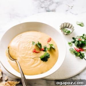 Creamy Coconut Squash Soup with Turmeric and Ginger