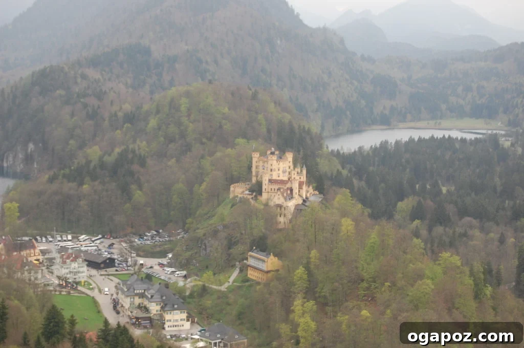 Munich: A Bavarian Jewel 20 Hohenschwangau Castle, a yellow neo-Gothic palace and childhood residence of King Ludwig II of Bavaria, surrounded by lush scenery