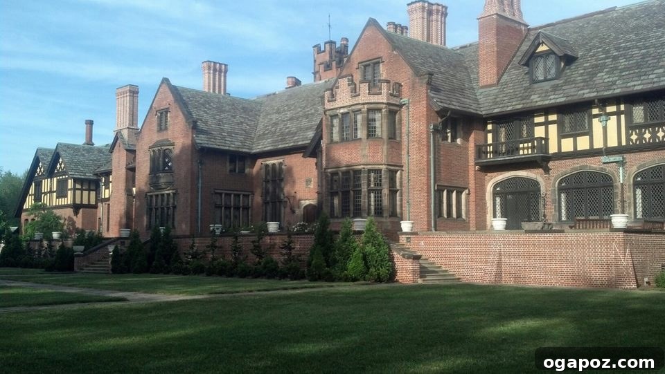 Architectural beauty of Stan Hywett Hall