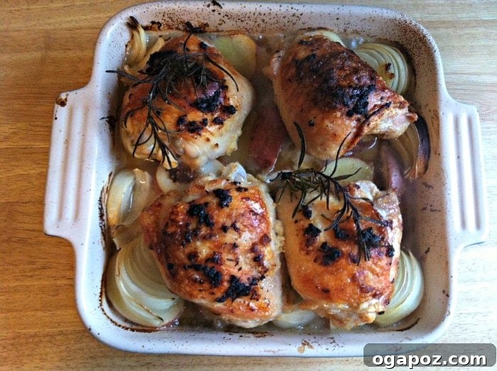 Zesty Rosemary Chicken with Crispy Red Potatoes 2 Delicious and simple Roasted Lemon Rosemary Chicken and Red Potatoes dinner, perfectly cooked and ready to serve