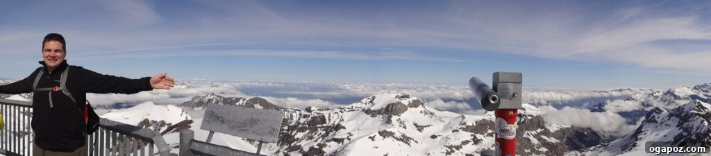 Interlaken Swiss Adventure Hub 16 Expansive view of the Swiss Alps from a high vantage point