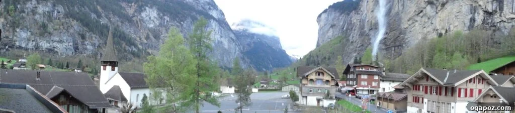 Interlaken Swiss Adventure Hub 6 Scenic view of the valley near Interlaken