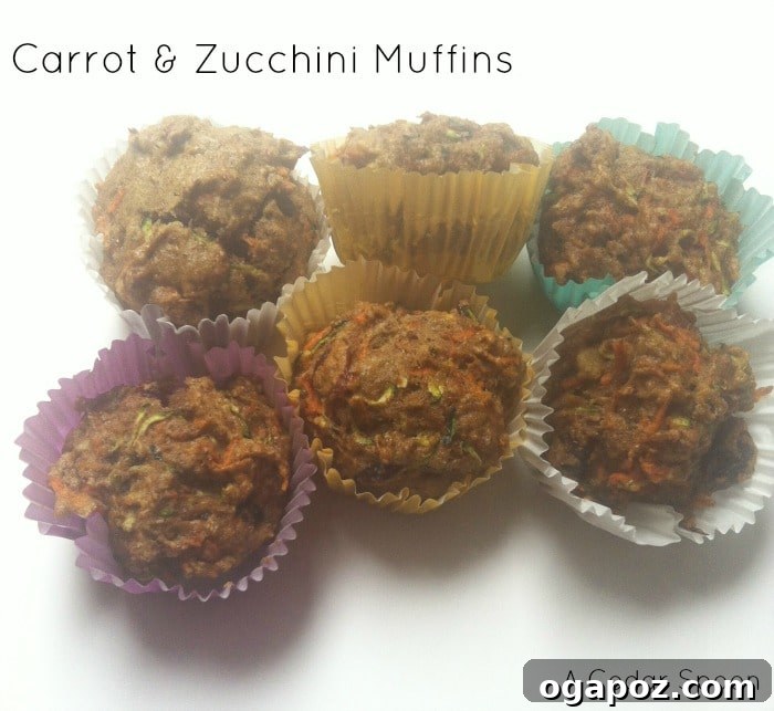 Wholesome Carrot Zucchini Muffins for Little Ones 2 Moist and Healthy Carrot Zucchini Muffins, perfect for kids