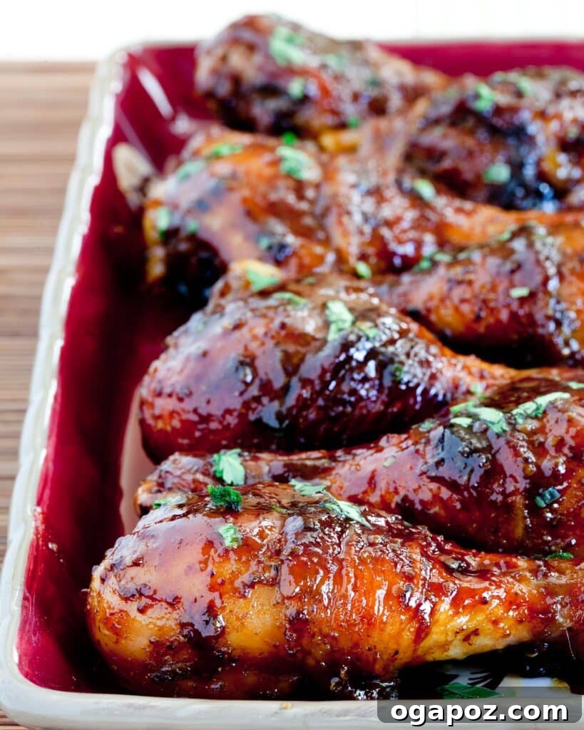 41 Delicious Chicken Drumstick Recipes: Simple and Super Juicy 26 Saucy Baked Chicken Drumsticks