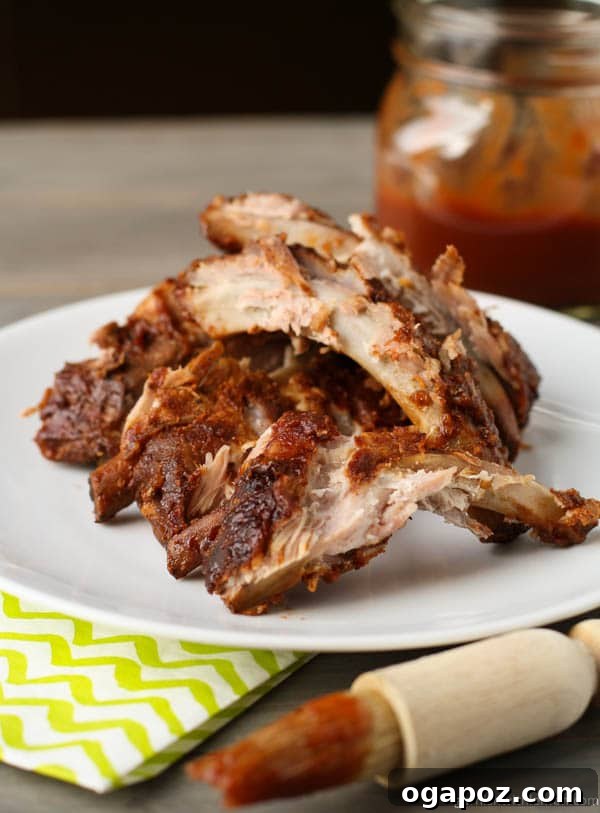 35 Easy Slow Cooker Dinners for Busy School Nights 4 Delicious Crock Pot Ribs, a savory and easy back-to-school dinner idea.