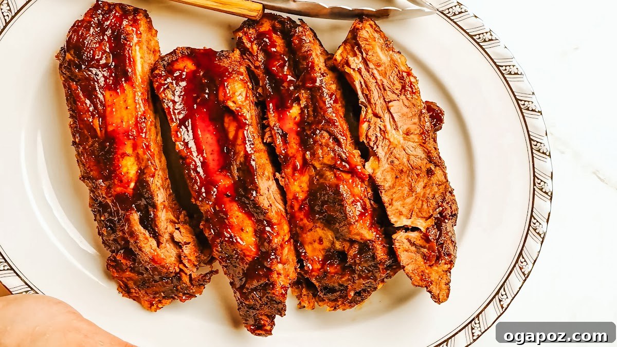Fall-Off-The-Bone Oven Ribs 5 Step 1: Removing the membrane from beef back ribs.