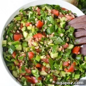 Vibrant Farro Tabbouleh 9 Easy Farro Tabbouleh Salad