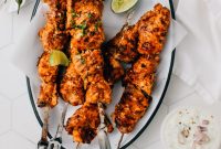 Juicy Turkey Tikka with Cooling Cucumber Raita