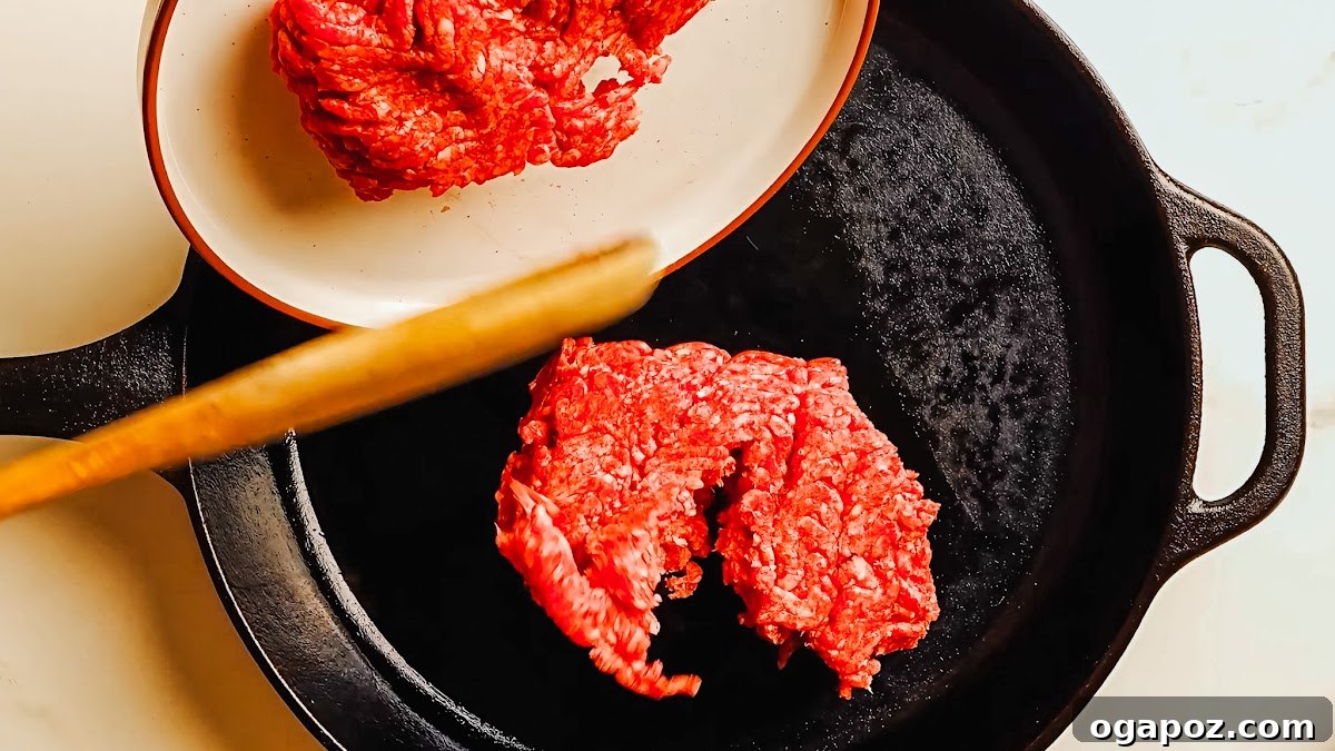 Classic Sloppy Joes Recipe: Savory Ground Beef Sandwiches 5 Easy Sloppy Joes recipe steps.