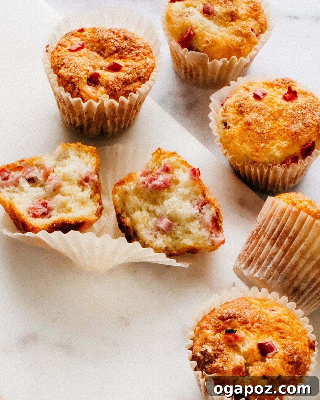 10 Unique Rhubarb Recipes Beyond Pie You’ll Love 11 Healthy Rhubarb Muffins With Greek Yogurt