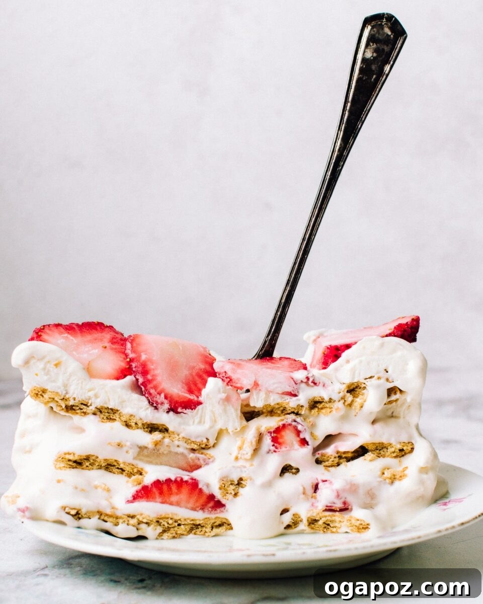 26 Memorable Memorial Day Cookout Recipes: Burgers, Ribs, Salads & Desserts 26 Strawberry Icebox Cake