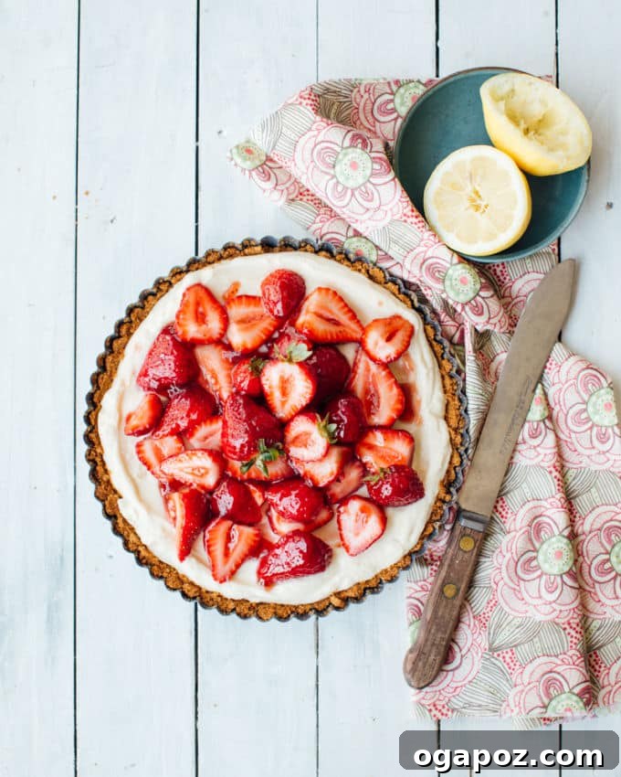 15 Delicious Strawberry Recipes for June — Beyond Shortcake 11 Strawberry-Lemon Mascarpone Cream Tart