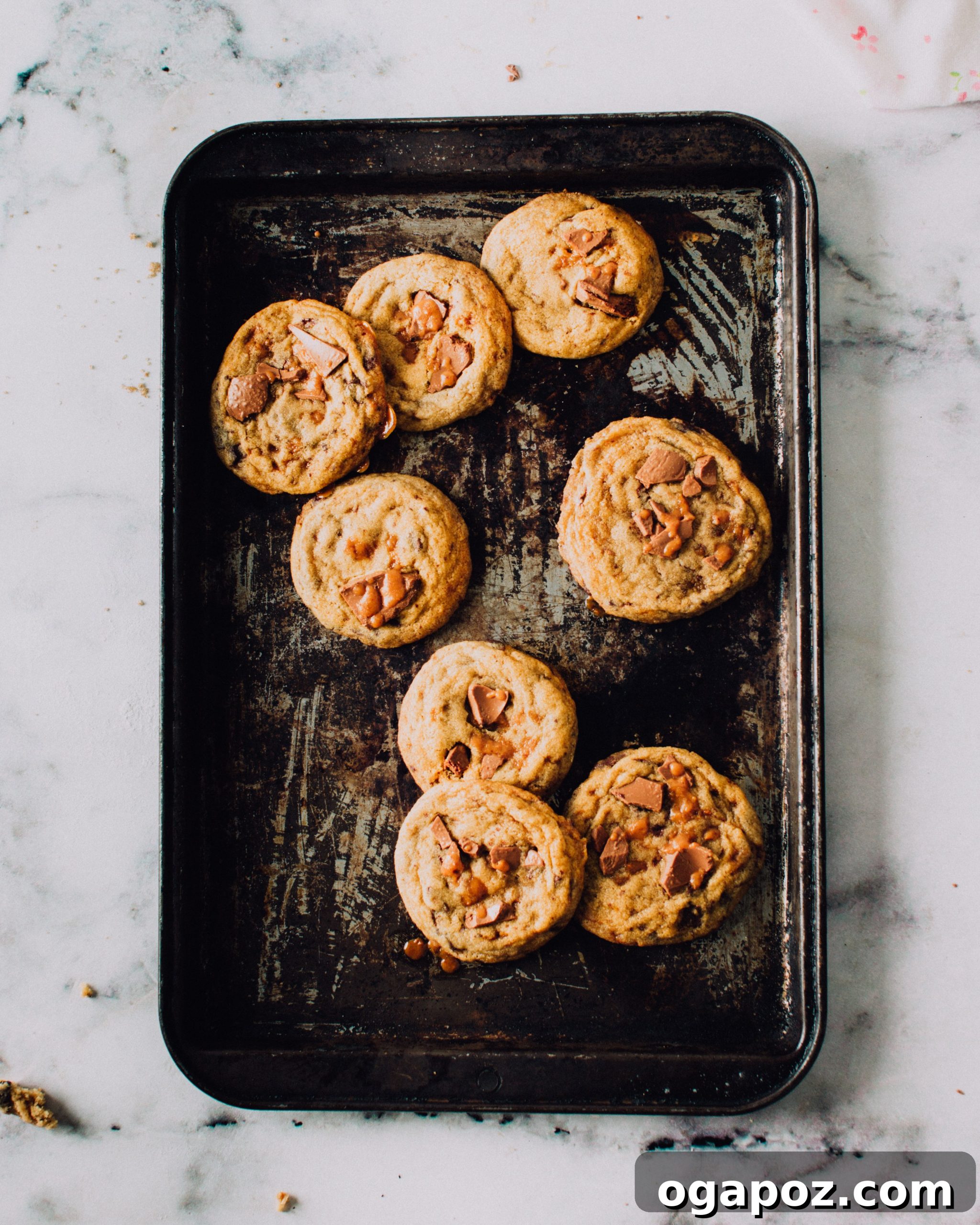 Toffee and Milk Chocolate Chip Cookies: Chewy, Crunchy Treats 5 img 7484 4 scaled