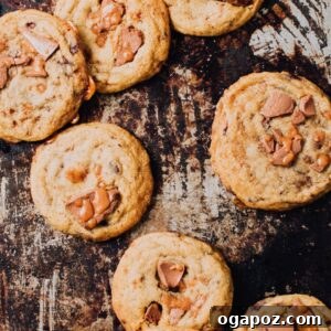 Toffee and Milk Chocolate Chip Cookies: Chewy, Crunchy Treats 6 Toffee & Milk Chocolate Chip Cookies