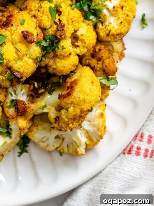 Quick Oven-Roasted Beets in 30 Minutes (No Foil) 12 Curry Roasted Cauliflower 1200 x 1200