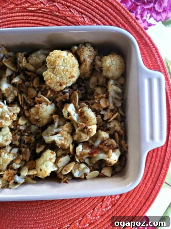 Quick Oven-Roasted Beets in 30 Minutes (No Foil) 13 Roasted Cauliflower with Almond Panko Topping from A Cedar Spoon
