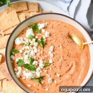Creamy Roasted Red Pepper and Feta Dip Recipe 14 Easy Spicy Roasted Red Pepper Feta Dip