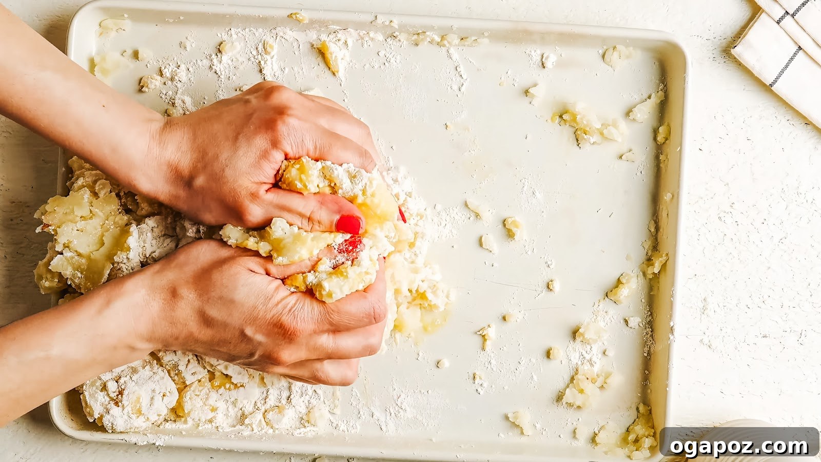 Homemade Potato Gnocchi Recipe from Scratch: Soft & Fluffy 7 Potato Gnocchi recipe steps.
