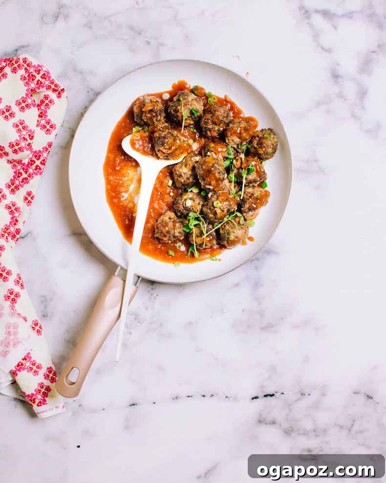 32 Crowd-Pleasing Cookout Appetizers for Summer 11 Glossy sweet and sour meatballs with peppers.