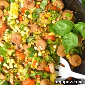 One-Pan Sausage and Vegetable Skillet 14 Sausage Veggie Skillet